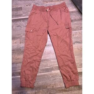 Guess Terracotta Cargo Joggers
